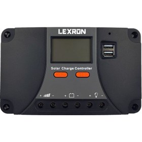Resim Lexron 40a 12v-24v Solar Şarj Kontrol Cihazı 