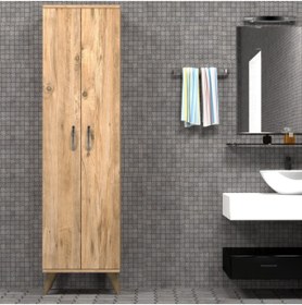 Resim Tanmob 2 Kapılı 49cm Banyo Dolabı Çam - Bdl0102 