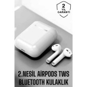 Resim Techno Stock 2.nesil Tws Bluetooth Kulaklık Yüksek Ses Kaliteli 