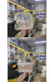 Resim figanlar ambalaj yüksek kalite Plastik Sızdırmaz Kap 500 Gr Kullan At Tek Kullanımlık Plastik Kapaklı Kase 4 Adet 