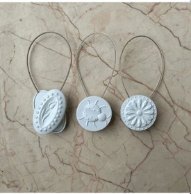 Resim Mıknatıslı Perde Mandalı Tokası Royaleks-ft-53 Renkli 