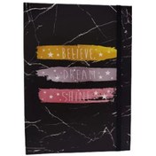 Resim Believe Dream Shine Defter 