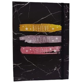 Resim Believe Dream Shine Defter 