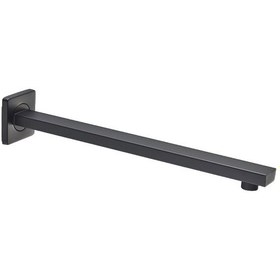 Resim Fause Ankastre Duş Başlığı Borusu Kare Siyah Kdb103-b Siyah 