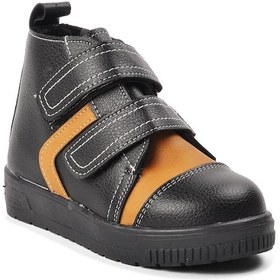 Resim Aspor Arz 2301004-B Siyah-Camel İçi Kürklü Cırtlı Bebek Bot Camel - Siyah 