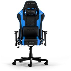 Resim DXracer Prince Serisi L Siyah Mavi Oyuncu Koltuğu 