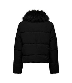 Resim Only Maggi Fur Puffer Life Siyah Kadın Mont 15322000 Siyah 