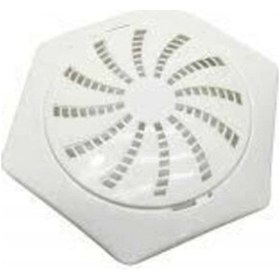 Resim Havalandırmalı Beyaz Plastik Baca Deliği Kapağı 