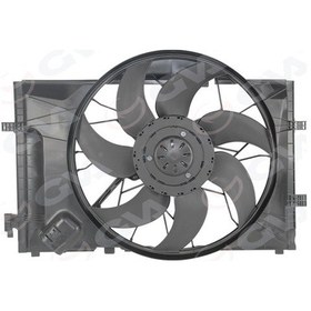Resim Gva 7599010 Radyatör Fanı Komple Mercedes W203 Cl203 S203 C209 A209 A2035001693 