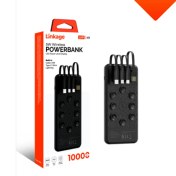 Resim 10.000 Mah, 5W, Usb, Dahili Type-C, Mikro, Lightning Kablolu, LCD Göstergeli Kablosuz Şarjlı Powerbank Lkp-49 
