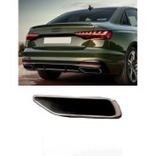 Resim Audi A4 Arka Egzoz Ucu Sağ S-line 2020 Sonrası Uyumlu 