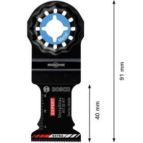 Resim Bosch Expert Metalmax Aız 32 Aıt Çok Fonksiyonlu Makine Bıçağı 40 x 32 mm 