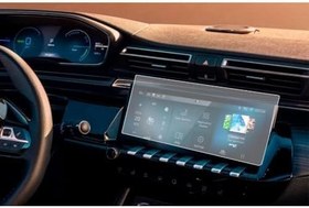 Resim Engo Peugeot 508 10 İnç Mat Ekran Koruyucu Multimedya Şeffaf 