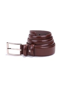 Resim Dagoster Dmk26-302 Kahve 3,5 Cm Suni Deri Erkek Kemer Kahve 