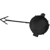 Resim Volkswagen Crafter- 07/17 Ön Tampon Çeki Demir Kapağı Siyah 