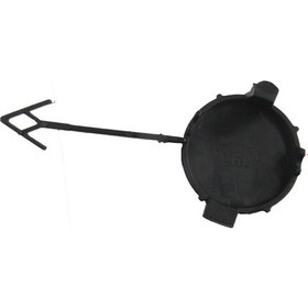 Resim Volkswagen Crafter- 07/17 Ön Tampon Çeki Demir Kapağı Siyah 