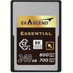 Resim Exascend 240GB Essential Cfexpress A Tipi Kart 