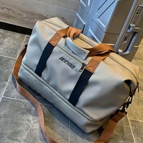 Resim Ayarlanabilir Askılı ve Püskül Detaylı Unisex Naylon Çapraz Çanta - Erkekler ve Kadınlar İçin Hafif Seyahat Omuz Çantası, Mavi Detaylı Siyah, Fermuar Kapanışı, İş Seyahatleri, Spor Salonu veya Günlük Kullanım İçin Mükemmel, İş Seyahat Aksesuarı | Şık Siyah Çanta | Güvenli Fermuar Kapanışı, Seyahat Çantası 