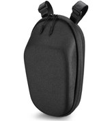 Resim Novahub Siyah Scooter Ön Tüp Çanta Büyük Kapasiteli Ön Kılıfı Araçları Cep Telefonu Saklama Çantası Xiaomi Mijia M365 İçin Siyah 