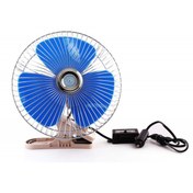 Resim AHMET OTOMOTİV Araç Içi Mandallı 12v 6" Oto Vantilatör - 2 Kademe Hız Ayarlı 