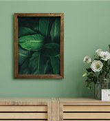 Resim Bk Gift Otel Odası Konseptli Doğal Masif Ahşap Çerçeveli Tablo 30 (551120301) 