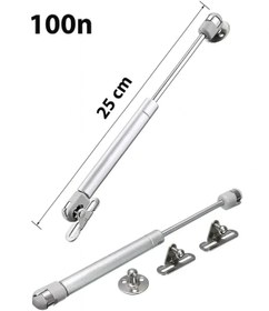 Resim TAYEM Gazlı Piston, Dolap Kapak Amortisörü Pistonu Kapağı Hidroliği 100N / 25-27 cm 