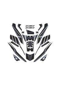 Resim Honda Pcx 2025 Uyumlu Tank Pad Set 005 Çok Renkli 