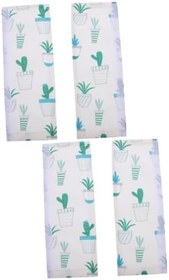 Resim Gatuida Cihaz Kulp Kapakları Fırın Eldiveni 2 Çift Buzdolabı Kapı Kolu Eldiven Mikrodalga Fırın Kapısı Çarpışma Önleyici Polyester Fırın Eldivenleri Buzdolabı Kulp Kılıfı 