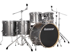 Resim Ludwig Element Evolution LE622028 6 PC 22" Platinum Sparkle Bateri Seti 