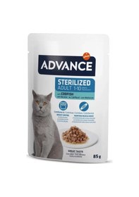 Resim Advance Morina Balıklı Kısırlaştırılmış Yetişkin Kedi Konservesi 85 G 