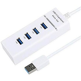 Resim 4 Port Usb 3.0 Hub Usb Çoklayıcı 5Gbps Chipli Versiyon 