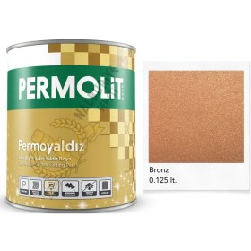 Resim Permolit Isıya Dayanıklı Dekoratif Yaldız Boya Bronz 0.125 Lt. 
