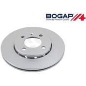 Resim BOGAP PREMİUM 6N0615301C FREN DİSKİ ÖN ( TAKİM 2 ADET ) ( GEOMET TİP ) - POLO HB 1997-2000 