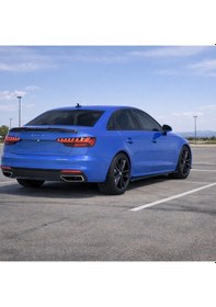 Resim Apex Aero Design - Audi A4 S-line - S4 B9 Facelift - Marşpiyel Seti 2 Parça - Side Skirts 