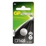 Resim Gp CR1620-U1 3V Lityum Düğme Pil Tekli Paket 