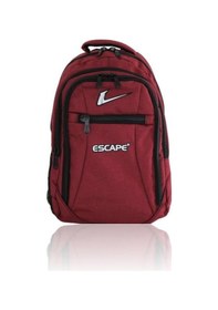 Resim Escape 307 Laptop Bölmeli Okul ve Günlük Sırt Çantası Siyah 