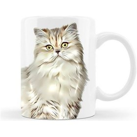 Resim Evcil Dostlarımız Temalı Baskılı Kupa Bardak-008 