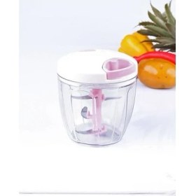 Resim Yakut 5 Bıçaklı İpli El Rondosu – Sebze ve Meyveler İçin Pratik, Hızlı ve Güvenli Doğrama Yardımcısı 