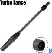 Resim Dönen Turbo Lance Basınçlı Yıkama Araba Yıkama Su Jeti Lance Karcher Uyumlu Araba Yıkama Araçları Değnek Ucu Su Püskürtme Borusu Memesi Adjusting Rod 