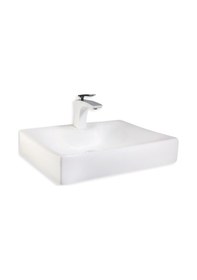 Resim Eva Banyo Lena E-5174 Tezgah Üstü Porselen Lavabo 