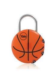 Resim Yale 3 Şifreli Basketbol Asma Kilit 