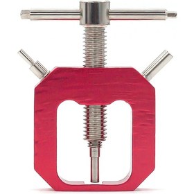Resim Honmex Alüminyum Rc Araba Motor Dişli Çıkarma Aracı - Kırmızı Renkli Tırmanıcı Araç Zihici Çekici 