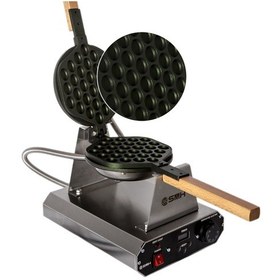 Resim Bubble Waffle Makine Seti Kalpli 