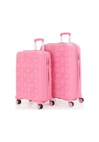 Resim Mçs Polipropilen 2li Valiz Seti Büyük & Orta V376 S23sy1000048-set 00020 Pembe 