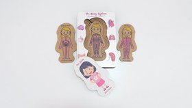 Resim Vücudumuz Sistemleri Kız Ahşap Oyuncak Moon Beavers™ 