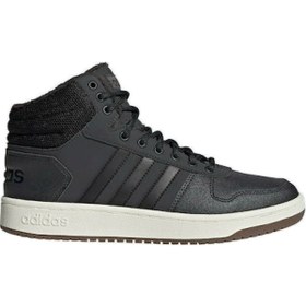 Resim Adidas Hoops 2.0 Mid M ERKEK SPOR AYAKKABI GZ7959 SİYAH adidas