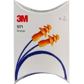 Resim 3m 1271 Ipli Tekrar Kullanılabilir Kulak Tıkacı (1 Çift) 