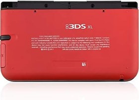 Resim minifinker 3dsll Kılıf için, Ev için Nintendo 3ds Ll için Hafif Kompakt Üstün Yedek Kılıf (Kırmızı) 