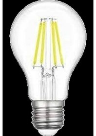 Resim Heka 6w Rustik Led Ampul Beyaz 6500k Şeffaf 