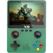 Resim X6 4K HD çıkışı 10000 3D oyunları 16GB Mini küçük kutu TV oyun konsolu Retro Video oyunu konsolları 